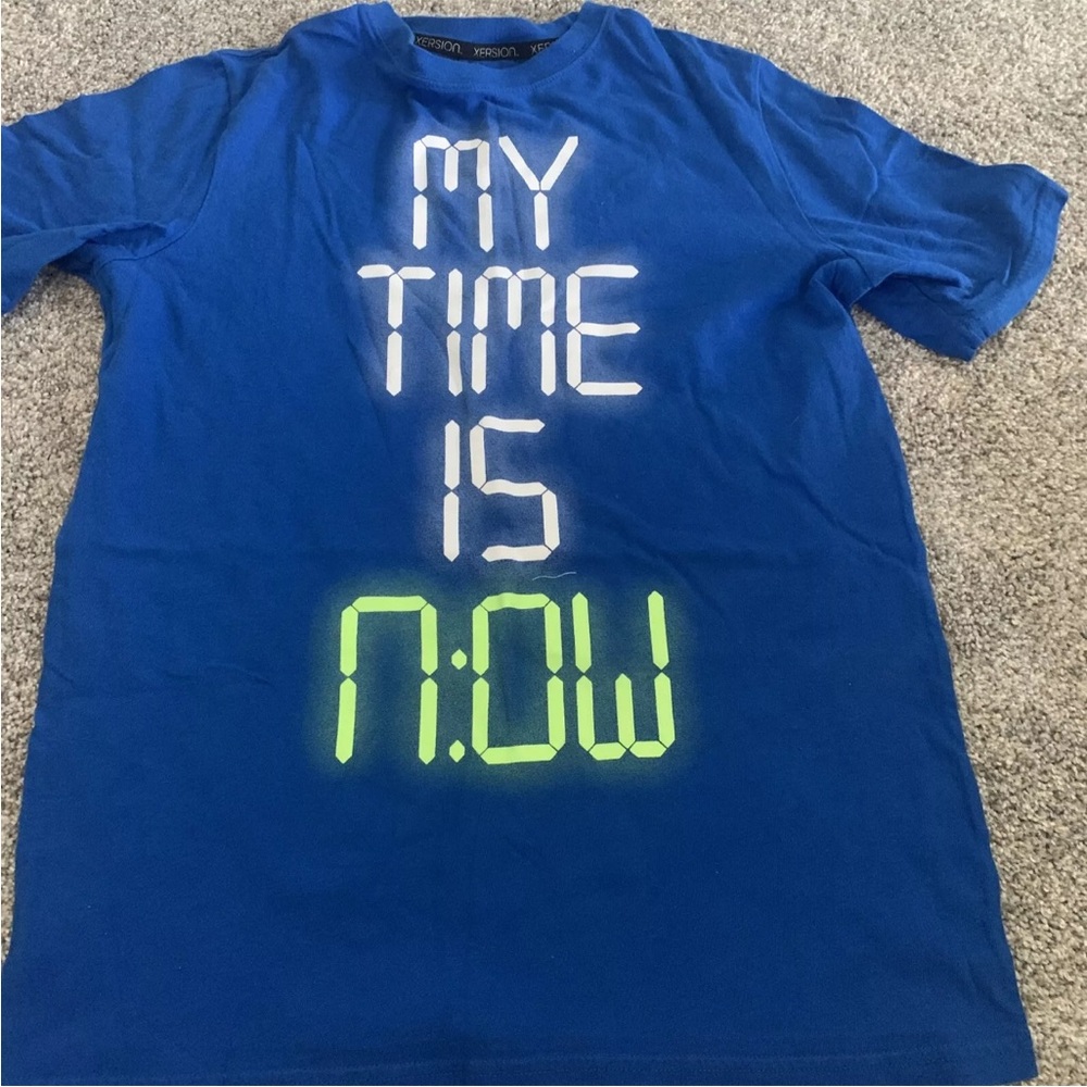 Boys XL (18/20) “My time is now”